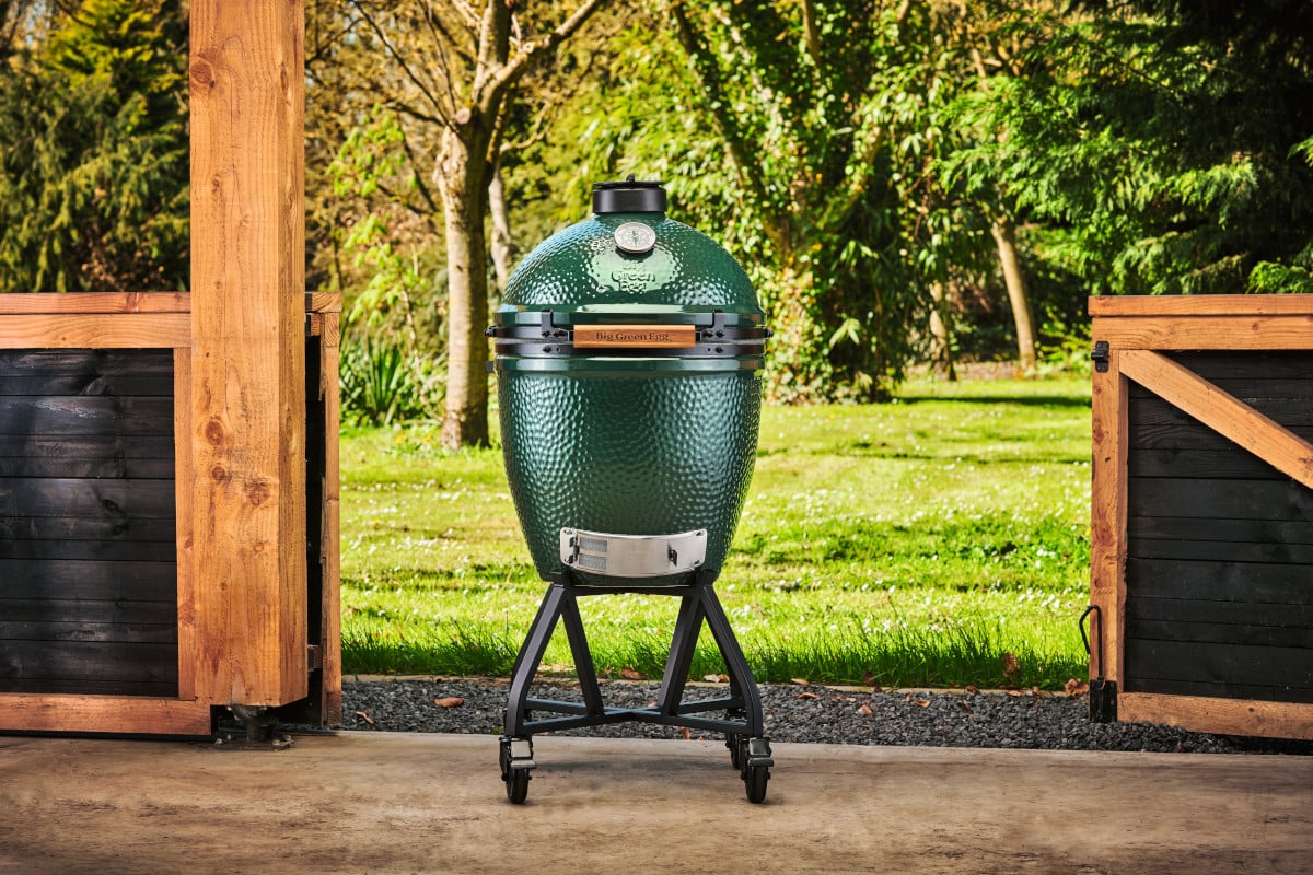 Big Gren Egg Large z intEGGrowanym stojakiem na kółkach