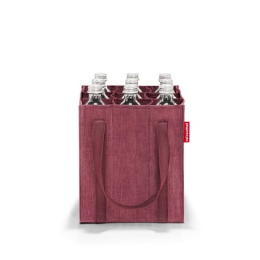 Torba na butelki bordo front Reisenthel