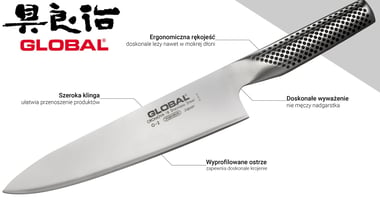 Nóż szefa kuchni 20 cm | Global G-2 - 2