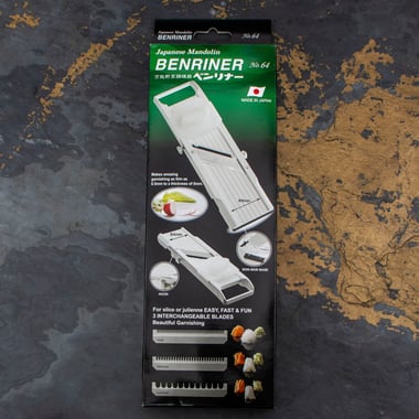 Benriner Premium No.64 Mandolina do warzyw 64 mm White - 3