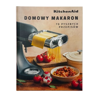 Książka Kucharska KitchenAid "Domowy makaron"
