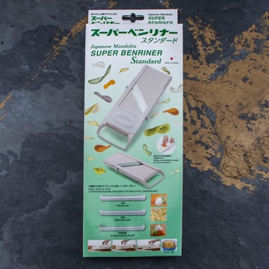 Benriner Super Standard Mandolina do warzyw 95 mm Beige - 5