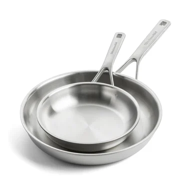 Zestaw 2 patelni stalowych: 20cm i 28cm