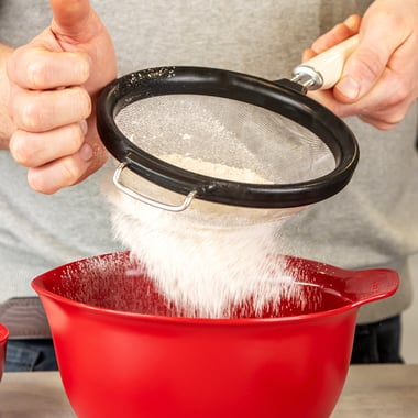 Sitko kuchenne 18cm Coreline kremowe - 5
