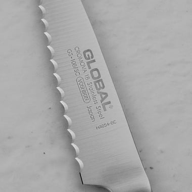 Nóż uniwersalny 11,5 cm ząbkowany | Global GS-108/SC - 5