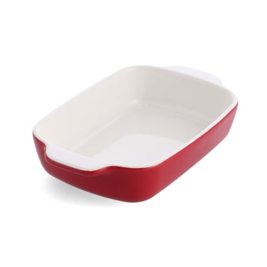 Naczynie ceramiczne 0,9L czerwone - 4