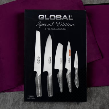 Global Zestaw 5 noży G-2, 9, GS-5,11,38 - 4