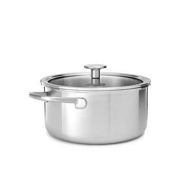 3,1L Garnek stalowy KitchenAid z pokrywką - 2