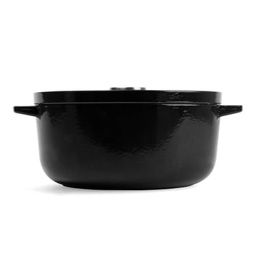 5,2L Garnek żeliwny czarny - 2