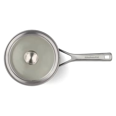 1,3L Rondel emaliowany z pokrywką czarny mat - 5