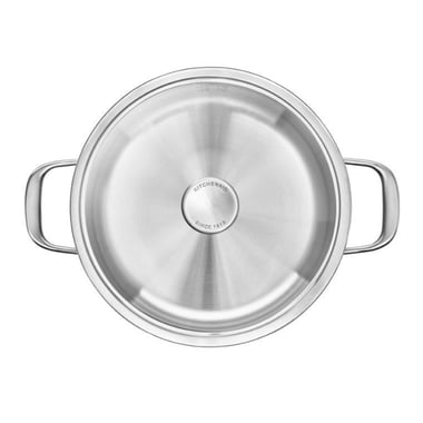 4,9L Garnek stalowy KitchenAid z pokrywką - 3