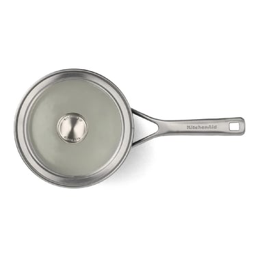 2,4L Rondel emaliowany z pokrywką czarny mat - 4