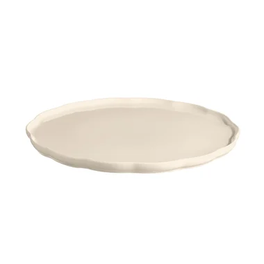 Talerz 31cm Emile Henry kremowy