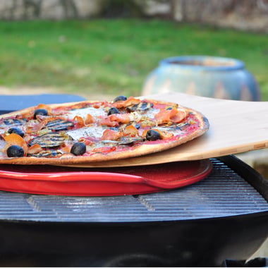 Kamień do pizzy 37cm czerwony Emile Henry - 4