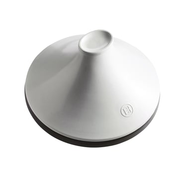 Tagine 26cm 2L czarno-biały Emile Henry - 5
