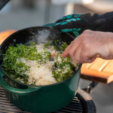 Garnek żeliwny okrągły 4L Big Green Egg - 2