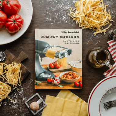 Książka Kucharska KitchenAid "Domowy makaron" - 2