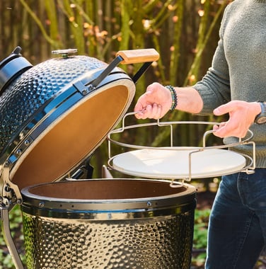 Zestaw dwustrefowy deflektor Big Green Egg - 3