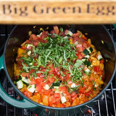 Garnek żeliwny okrągły 4L Big Green Egg - 5
