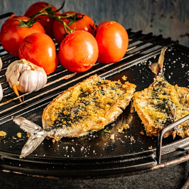 Półokrągła płyta żeliwna Big Green Egg - 3